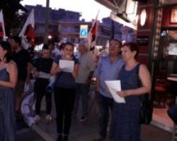 Εξόρμηση στους δρόμους των Γιαννιτσών έκαναν τα μέλη του ΠΑΜΕ, ενημέρωσαν τον κόσμο για το νέο πολυνομοσχέδιο