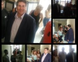 Ενημέρωση και συνεργασία του Αντιπεριφερειάρχη Πέλλας Ιορδάνη Τζαμτζή με τα στελέχη των Διευθύνσεων Αγροτικής Οικονομίας και Συγκοινωνιών στα Γιαννιτσά και Νέο Μυλότοπο