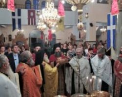 Με ευλάβεια και κατάνυξη τιμήθηκε και φέτος,η μνήμη του προστάτη των αγροτών, αγίου μάρτυρος Φωκά του Κηπουρού, στον Ιερό Ναό στο Άσπρο Σκύδρας.