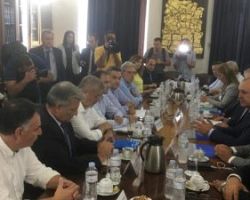 Συμμετοχή της Δημάρχου Σκύδρας Κατερίνας Ιγνατιάδου σε σύσκεψη με την ηγεσία του Υπουργείου Εσωτερικών στη Θεσσαλονίκη.