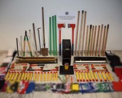 Η ανακοίνωση της ΕΛΑΣ για την έφοδο σε συνδέσμους του ΠΑΟΚ και του Άρη (ΦΩΤΟ)