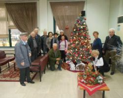 Στολισμός Χριστουγεννιάτικου δέντρου και «Δέντρο Ευχών στο ΚΑΠΗ  Έδεσσας
