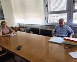 Συνεργασία Τζάκρη με τον Πρόεδρο και Διευθύνοντα Σύμβουλο του ΟΣΕ για την επέκταση του Προαστιακού της Θεσσαλονίκης στην Έδεσσα  μέσω Γιαννιτσών