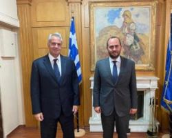 Συνάντηση του Βουλευτή Πέλλας, Λάκη Βασιλειάδη με τον Υπουργό Αγροτικής Ανάπτυξης & Τροφίμων, Μάκη Βορίδη