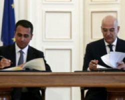 Υπεγράφη η ιστορική συμφωνία οριοθέτησης ΑΟΖ μεταξύ Ελλάδας-Ιταλίας