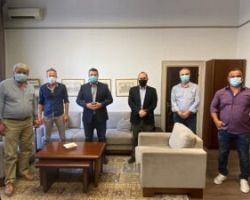 Συμμετοχή Λάκη Βασιλειάδη σε συνάντηση στην ΠΚΜ για τον διαδημοτικό δρόμο Καρυδιάς-Κερασιάς-Νησίου-Σαρακηνών-Κορυφής