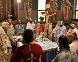 Αρχιερατική συγχοροστασία και θεία λειτουργία στην Παναγία Παντανάσσης Εδέσσης