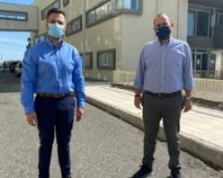Επίσκεψη Λάκη Βασιλειάδη στο ΓΝ Έδεσσας