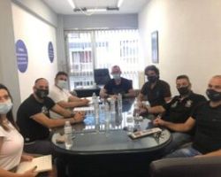Ενημερωτική συνάντηση Σωματείου εστίασης Γιαννιτσών με την  ΔΗΜΤΟ Ν.Δ Πέλλας
