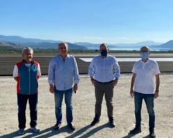 Ο Λάκης Βασιλειάδης στο ανεμοδρόμιο Παναγίτσας