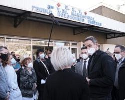 Επίσκεψη του Πρωθυπουργού στο νοσοκομείο της Έδεσσας