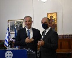 Τελετή παράδοσης – παραλαβής του Υπουργείου Εσωτερικών (Τομέας Μακεδονίας-Θράκης )