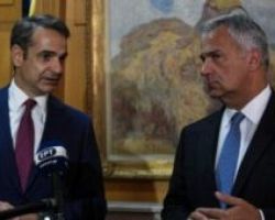 Eπίσκεψη του Πρωθυπουργού Κυριάκου Μητσοτάκη στο Υπουργείο Εσωτερικών