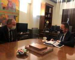 Για θέματα Τοπικής Αυτοδιοίκησης στον Υφυπουργό Εσωτερικών ο Διονύσης Σταμενίτης.