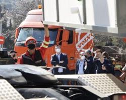 Σαράντα οικίσκους για τη διενέργεια τεστ κορονοϊού στα νοσοκομεία της Κεντρικής Μακεδονίας παρέδωσε ο Περιφερειάρχης Απόστολος Τζιτζικώστας