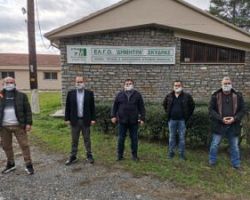 Επίσκεψη Λάκη Βασιλειάδη στον ΕΛ.Γ.Ο. «ΔΗΜΗΤΡΑ» Σκύδρας