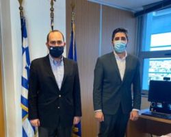 Συνάντηση Λάκη Βασιλειάδης με τον Πρόεδρο του ΟΠΕΚΕΠΕ