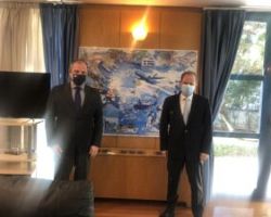 Οδικός άξονας και χρηματοδοτήσεις Δήμων στη συνάντηση Σταμενίτη με Υπ. Υποδομών  & Μεταφορών.