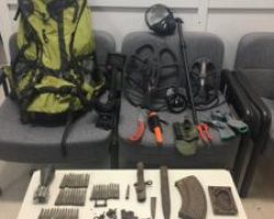 Σύλληψη για παράβαση της νομοθεσίας περί αρχαιοτήτων και της νομοθεσίας περί όπλων