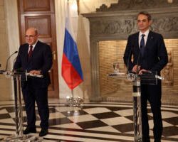 Τηλεφωνική επικοινωνία του Πρωθυπουργού Κυριάκου Μητσοτάκη με τον Πρωθυπουργό της Ρωσικής Ομοσπονδίας Mikhail Mishustin