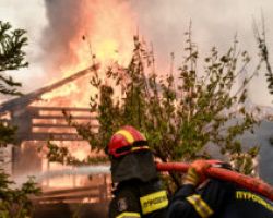 Ποινική δίωξη σε βάρος 43χρονου για εμπρησμό στο Κρυονέρι