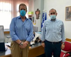 Συναντήσεις Λάκη Βασιλειάδη με την Υφυπουργό Παιδείας και τους Διευθυντές  Εκπαίδευσης για τα Σχολεία της Πέλλας