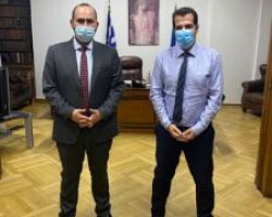 Συνάντηση Λάκη Βασιλειάδη με τον Υπουργό Υγείας