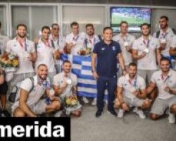 Η Εθνική ομάδα πόλο ανδρών συμμετέχει στη δράση της Επιτροπής «Ελλάδα 2021» για την ενίσχυση των πυρόπληκτων περιοχών