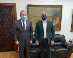 Συνάντηση Δ. Σταμενίτη με τον Υφυπουργό Αγροτικής Ανάπτυξης για  κτηνοτροφικά θέματα.