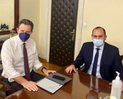 Συνάντηση Λάκη Βασιλειάδη με τον Αναπληρωτή Υπουργό Οικονομικών