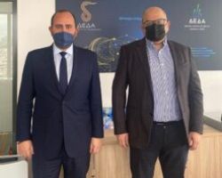 Νέα συνάντηση Λάκη Βασιλειάδη στη ΔΕΔΑ: Ξεκινά η ανάπτυξη του δικτύου Φυσικού  Αερίου στα Γιαννιτσά