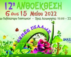 Ξεκινάει η 12 η Ανθοέκθεση