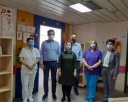 «Δωρεά ιατρικού εξοπλισμού και εκπαιδευτικού υλικού στην Παιδιατρική Κλινική του Νοσοκομείου Γιαννιτσών».