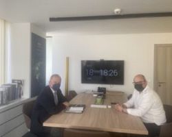 Συνάντηση Σταμενίτη με το Διευθύνοντα Σύμβουλο της ΔΕΔΑ για το φυσικό αέριο στο Ν.  Πέλλας