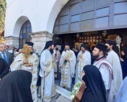 ΑΡΧΙΕΡΑΤΙΚΗ Θ. ΛΕΙΤΟΥΡΓΙΑ ΣΤΗΝ ΠΑΝΗΓΥΡΗ ΤΗΣ Ι. ΜΟΝΗΣ ΑΓ. ΤΡΙΑΔΟΣ ΕΔΕΣΣΗΣ