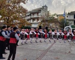 Χορευτικές εκδηλώσεις στην Κεντρική πλατεία της Αριδαίας