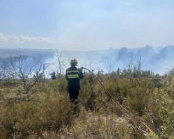 Η ΕΔΟΜΑΚ βρέθηκε στην πρώτη γραμμή του πύρινου μετώπου στον Έβρο