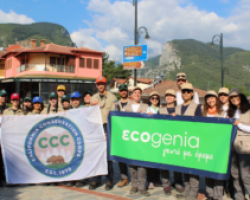 “Ecogenia – Άφιξη California Conservation Corps στο Λιτόχωρο”