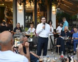 Η Θεσσαλονίκη αγκάλιασε την υποψηφιότητα και την πρόταση ρήξης και ελπίδας του Μιχάλη Κατρίνη