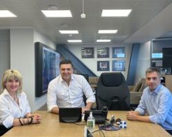 Συνάντηση με τον Υπουργό Κλιματικής Κρίσης και Πολιτικής Προστασίας Βασίλη Κικίλια