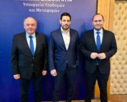 Συνάντηση Λάκη Βασιλειάδη με Αναπληρωτή Υπουργό Υποδομών & Μεταφορών: «Προχωράει η επαναλειτουργία της γραμμής Έδεσσας – Φλώρινας»