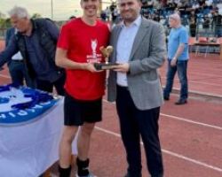 Ο Λάκης Βασιλειάδης στον Αγώνα Απόλλων Κρύας Βρύσης – ΝΠΣ Σκύδρας