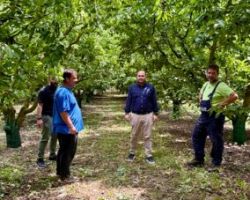 Επίσκεψη Λάκη Βασιλειάδη σε Άγρα, Κερασιά, Βρυτά