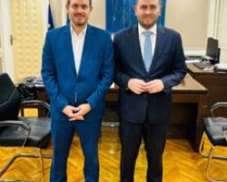 Συνάντηση Λάκη Βασιλειάδη με Υφυπουργό Οικονομικών: «Να εξεταστούν όλα τα περιθώρια για περεταίρω ελαφρύνσεις»