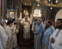 Ο ΕΠΙΣΚΟΠΟΣ ΑΛΜΩΠΙΑΣ ΣΤΗΝ ΠΑΝΗΓΥΡΗ ΤΟΥ ΑΓΙΟΥ ΛΟΥΚΑ ΤΟΥ ΙΑΤΡΟΥ