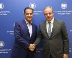 Συνάντηση Διονύση Σταμενίτη με τον Υπουργό Υγείας Άδωνι Γεωργιάδη