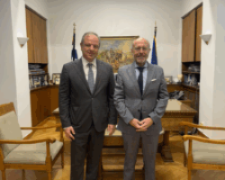 Συνάντηση Διονύση Σταμενίτη με τον Υφυπουργό Υγείας Δημήτρη Βαρτζόπουλο