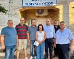 Συνάντηση Λάκη Βασιλειάδη με τον Αντιδήμαρχο και τους Προέδρους των Τοπικών Κοινοτήτων της Δημοτικής Ενότητας Κύρρου: Πρέπει να βρούμε λύσεις για την ασθένεια των πυρηνόκαρπων και για τον παγετό