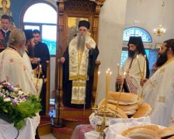 ΑΡΧΙΕΡΑΤΙΚΟΣ ΕΣΠΕΡΙΝΟΣ ΤΟΥ ΑΓ. ΚΑΛΛΙΝΙΚΟΥ ΣΤΗΝ ΠΕΡΙΚΛΕΙΑ