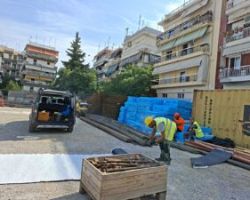 Σε πλήρη εξέλιξη οι εργασίες για το νέο διδακτήριο του 5ου Δημοτικού Σχολείου Αμπελοκήπων